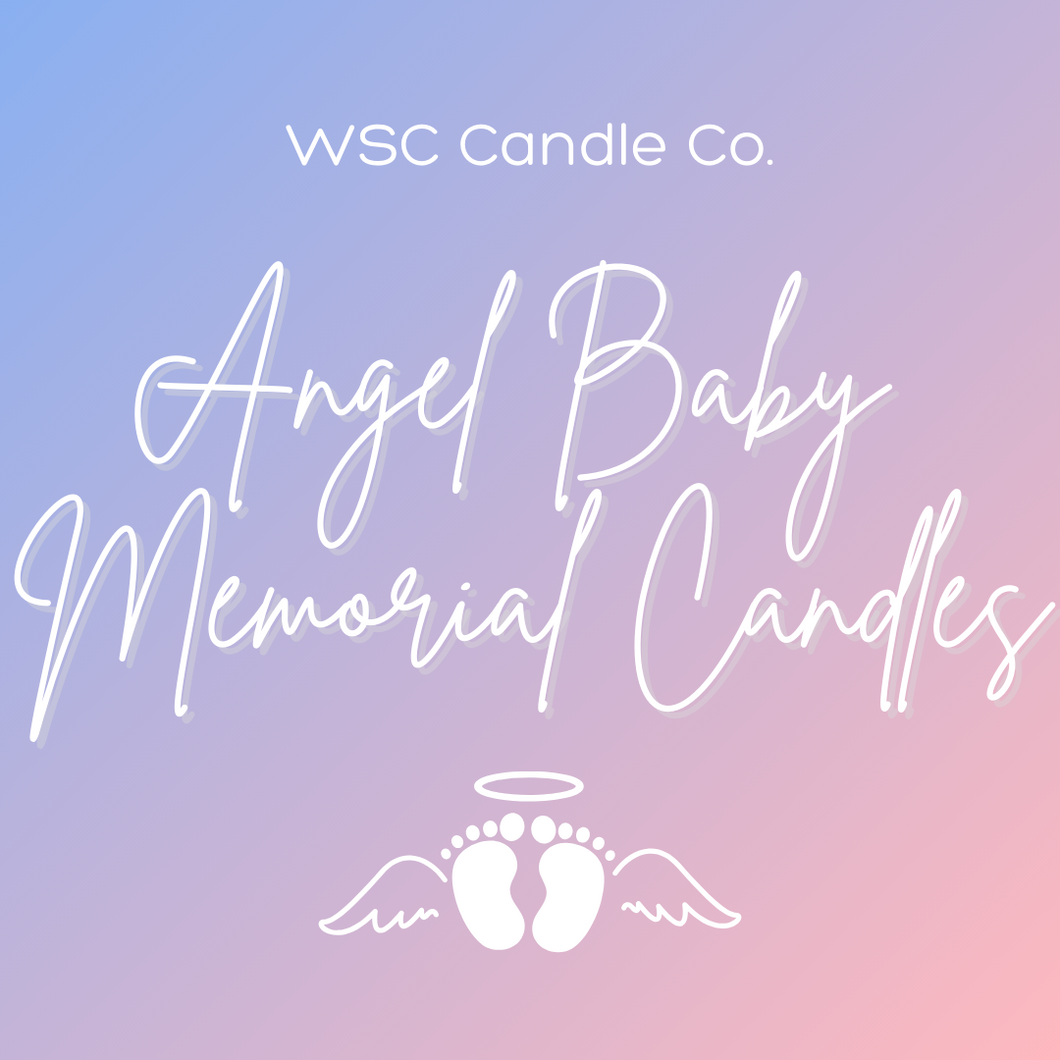 Angel Baby Memorial Candles